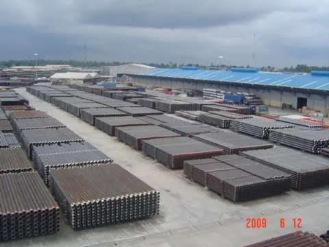 Storage facilities under construction, Nigeria